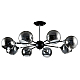 Потолочная люстра Arte Lamp Lagos A2708PL-8BK