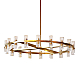 Люстра на штанге Delight Collection Arcachon KM1000P-36 brass