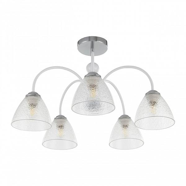 Люстра на штанге Arte Milano Napoli 321410/5 CR+WH