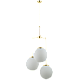 Подвесная люстра KUTEK MOOD Artu Glass ART-ZWD-3(Z)G350