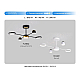 Люстра на штанге Ambrella Light Comfort LineTech FL51632