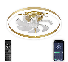 Люстра-вентилятор Natali Kovaltseva Ledfan LED LAMPS 81491
