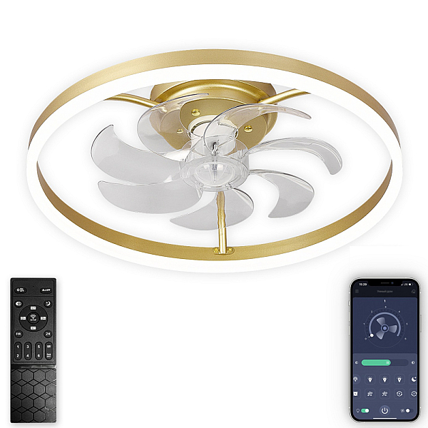 Люстра-вентилятор Natali Kovaltseva Ledfan LED LAMPS 81491
