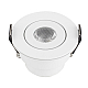 Встраиваемый мебельный светильник Arlight LTM-R52-3W Warm3000 (Белый, 30 deg, 230V) (IP40 Металл) 015393(1)