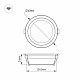 Мебельный светильник Arlight LTM-R60WH-Frost 3W Day White 110deg