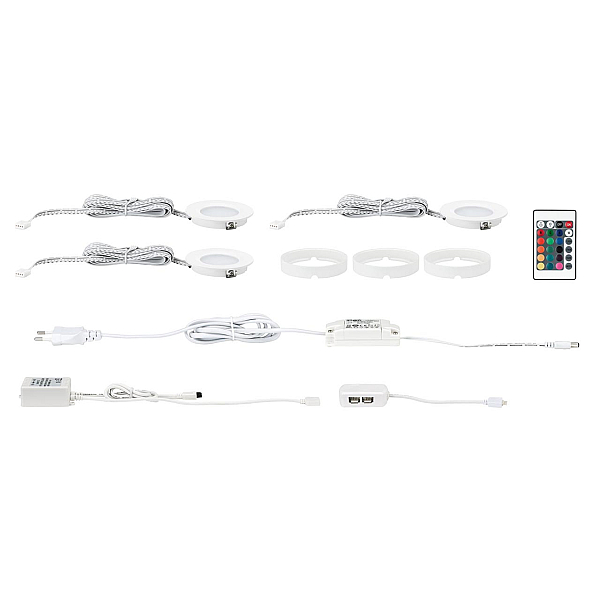 Мебельный светодиодный светильник Paulmann Micro Line Led Platy 93568