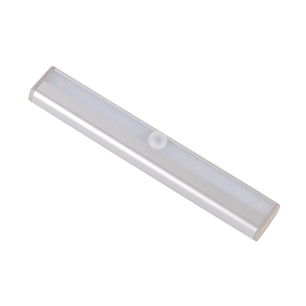 Мебельный светильник Uniel ULM-F48-2W/4500K/4AA SENSOR IP20 SILVER