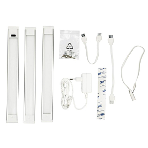 Мебельный светильник Uniel ULM-F44-3x3W/4500K/DIM SENSOR IP20 SILVER
