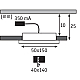 Мебельный светодиодный светильник Paulmann Micro Line Led Fleecy 93576