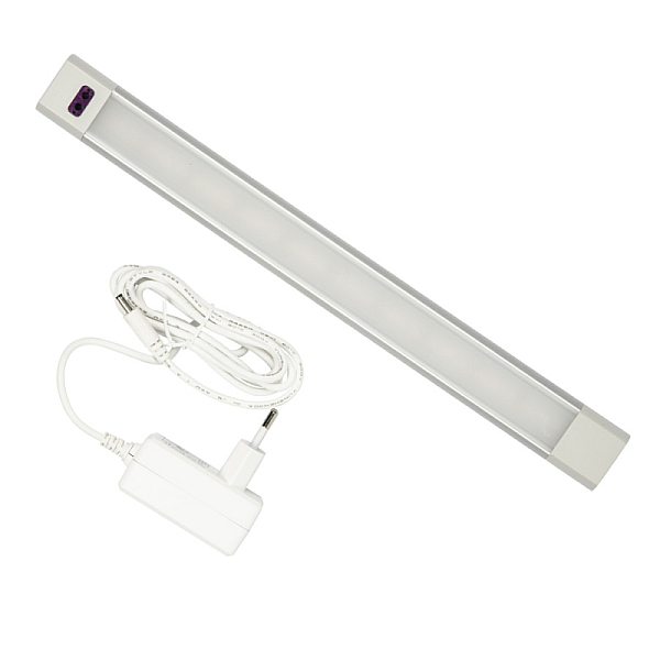 Мебельный светодиодный светильник Uniel ULI-F47-5W/4500K/Dim Sensor IP20 Silver UL-00008284