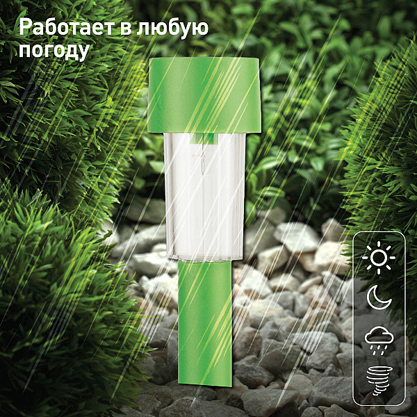 Уличный светильник на солнечной батарее Эра SL-PL30-CLR Б0032593