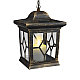 Подвесной светильник на солнечных батареях (10227) Uniel USL-S-180/PT220 Bronze lantern