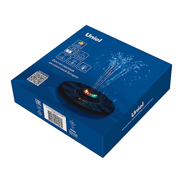Садовый светильник на солнечной батарее Uniel USL-S-825/PT180 RGB FOUNTAIN UL-00011598