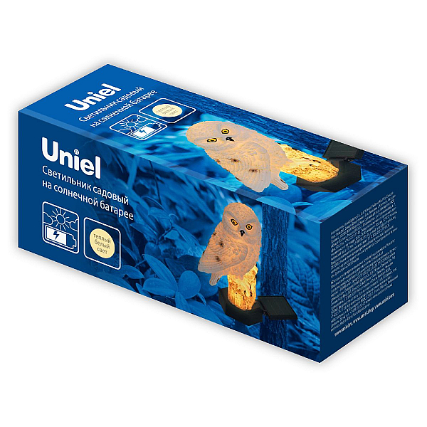 Садовый светильник на солнечной батарее Uniel USL-S-823/PM290 POLAR OWL UL-00011596