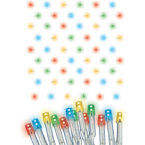 Гирлянда на солнечных батареях (UL-00006539) Uniel Занавес USL-S-132/PT1515 Multicolor Curtain