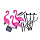 Садовый светильник на солнечной батарее (3 шт.) Uniel USL-S-833/PM530 FLAMINGO SET3 UL-00012698
