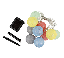 Гирлянда на солнечной батарее Uniel USL-S-139/PM2000 COTTON BALLS UL-00010436
