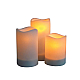 Садовый светильник на солнечной батарее Uniel USL-S-816/PT150 CANDLE SET3 UL-00009381