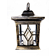 Подвесной светильник на солнечных батареях (10227) Uniel USL-S-180/PT220 Bronze lantern