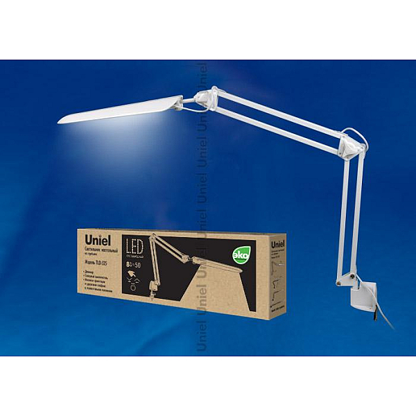 Настольная лампа Uniel TLD-524 Black/LED/500Lm/4500K/Dimmer 10608