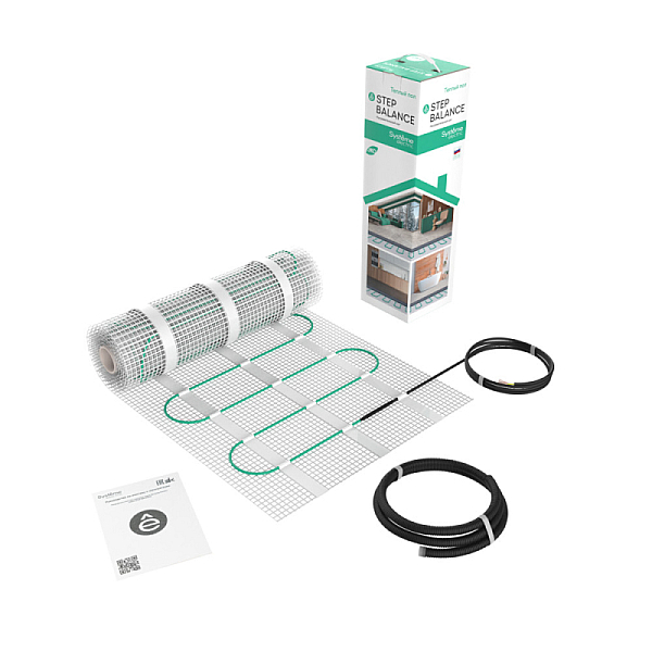 Мат нагревательный 150 Вт/м2, 1200 Вт, 8 м2 Systeme Electric Step Balance SBM150080