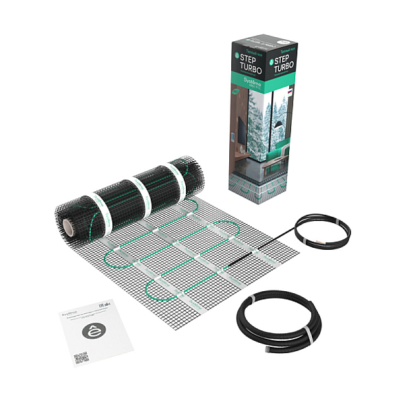 Мат нагревательный 200 Вт/м2, 800 Вт, 4 м2 Systeme Electric Step Turbo STM200040