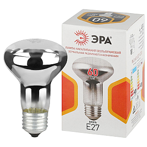 Лампа накаливания Эра R63-60-E27-230 рефлектор Б0066536