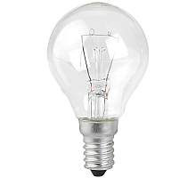 Лампа накаливания Эра E14 60W ДШ 60-230-E14-CL Б0039138