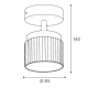 Накладной спот WOLTA Muse WSL-GX53/19BG-2