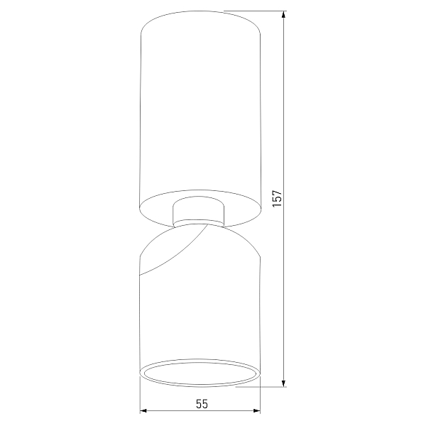 Накладной спот Elektrostandard Spot 4690389204302 25106/LED a066398