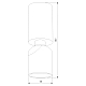 Накладной спот Elektrostandard Spot 4690389204302 25106/LED a066398