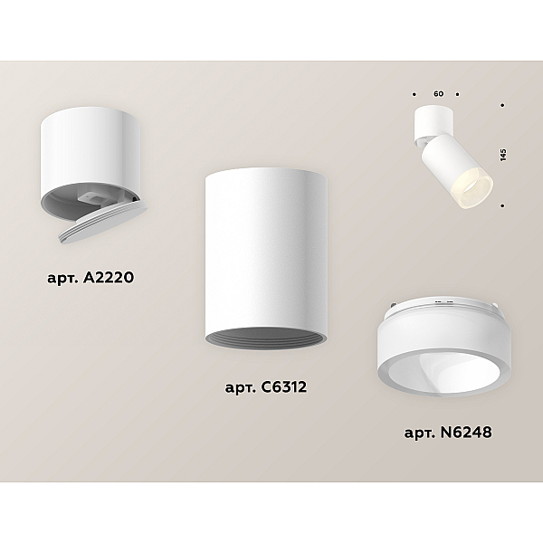 Спот Ambrella Light Techno Spot XM6312082 (A2220, C6312, N6248)