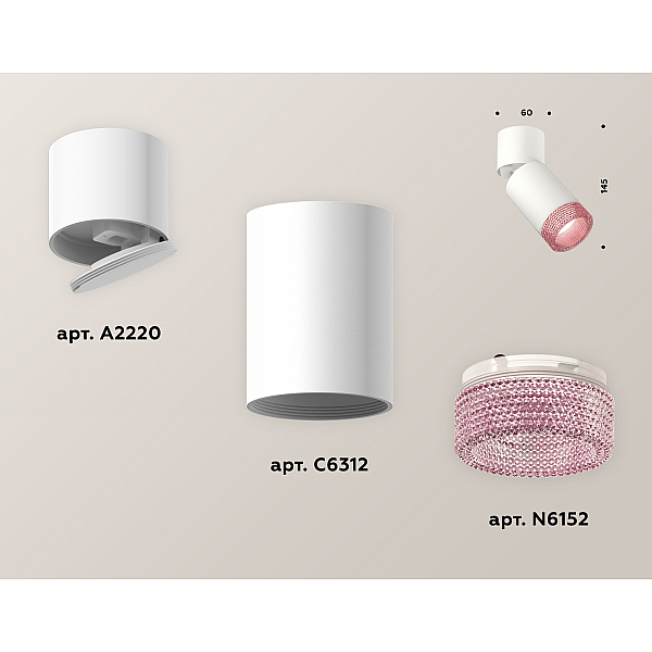 Спот Ambrella Light Techno Spot XM6312062 (A2220, C6312, N6152)