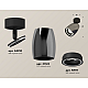 Спот Ambrella Light Techno Spot XM1123003 (A2210, C1123, N7111)