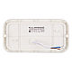 Накладной светильник влагозащищенный Volpe ULW-Q228 18W/6500K IP65 WHITE UL-00013189