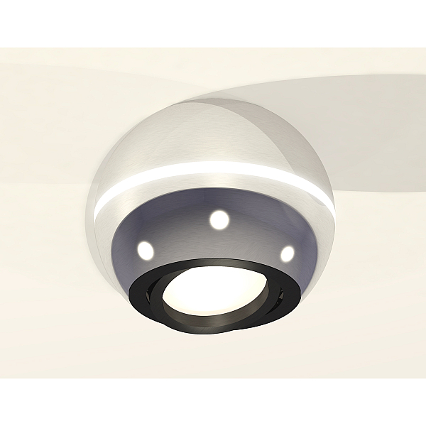 Накладной поворотный светильник с дополнительной подсветкой Ambrella Light Techno XS1104010 (C1104, N7002)