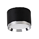 Светильник потолочный Feron Barrel DUET HL459 12W, 230V,GX53, черный + хром IP20