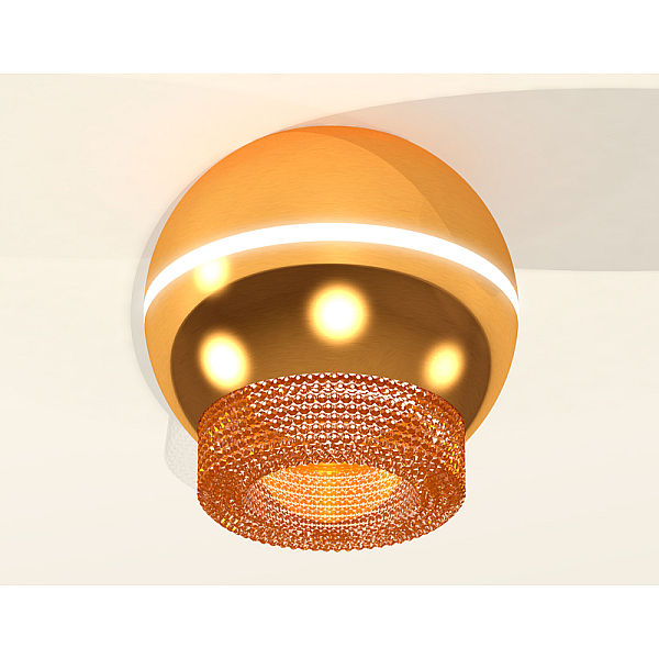 Накладной светильник с дополнительной подсветкой Ambrella Light Techno XS1105020 (C1105, N7195)