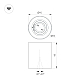 Накладной светильник Arlight SP-ACENTO-R95-10W Warm2700 (WH, 20-45 deg, 230V) 055744