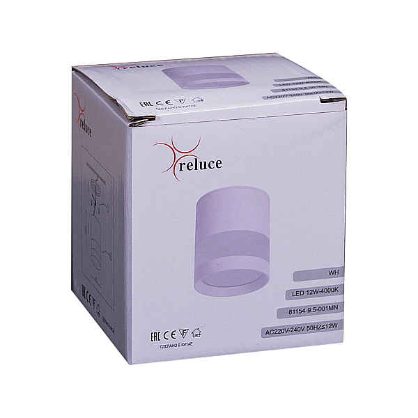 Точечный светильник Reluce 81154-9.5-001MN LED12W WH