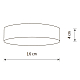 Потолочный cветильник Nowodvorski Lid Round Led Black 10416