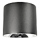 Накладной светодиодный светильник Lumina Deco Tubi LDC 8057-20W BK