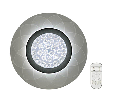 Потолочный светодиодный светильник Fametto Nimfea DLC-N503 42W ACRYL/CLEAR