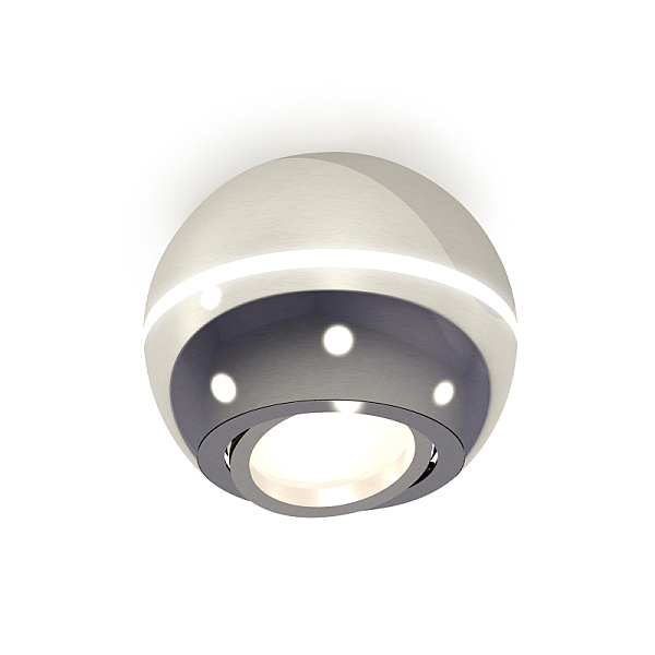 Накладной поворотный светильник с дополнительной подсветкой Ambrella Light Techno XS1104011 (C1104, N7003)