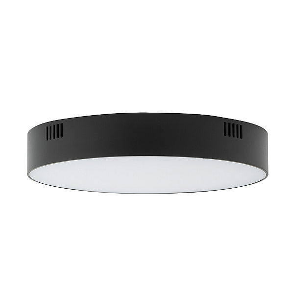 Потолочный cветильник Nowodvorski Lid Round Led Black 10416