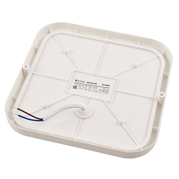 Накладной светильник влагозащищенный Volpe ULW-Q229 24W/4000K IP65 WHITE UL-00013192