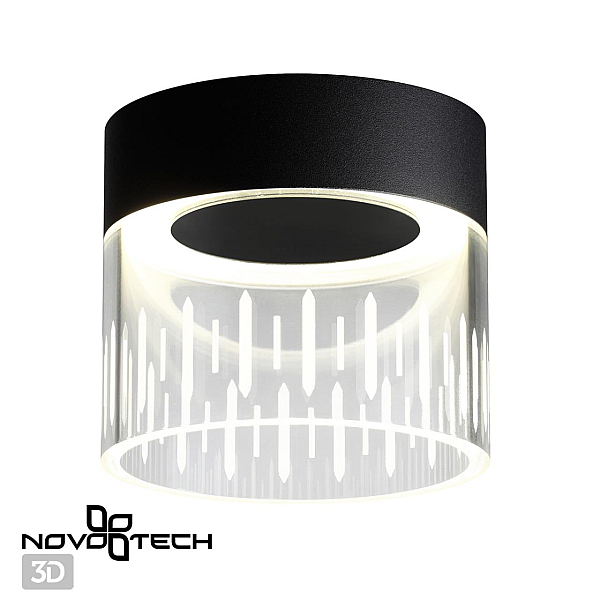 Потолочный светодиодный светильник Novotech Over Aura 359002