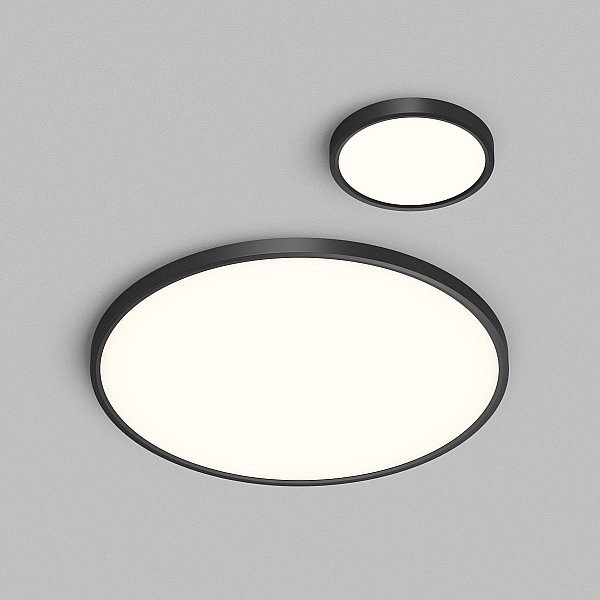 Накладной светильник Denkirs THIN DK6524-BK