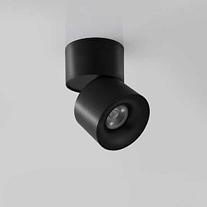 Накладной спот iLedex Metrica 115-12W-D70-4K-55DG-BK