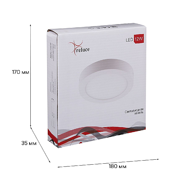 Светодиодная панель Reluce 70606-9.5-001OL LED12W WH 4000K